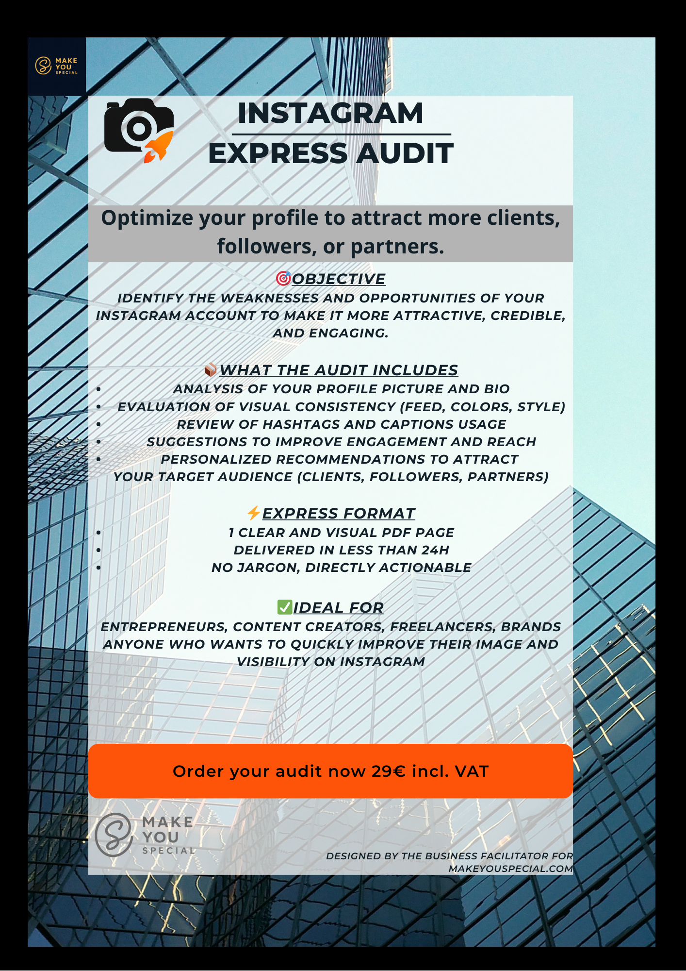 Audit Instagram Express